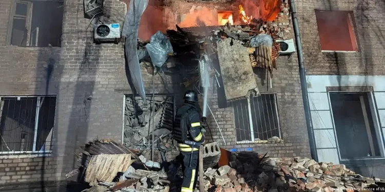 Miles de hogares sin luz en Ucrania