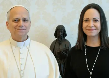 León XIV recibe en el Vaticano a María Corina Machado