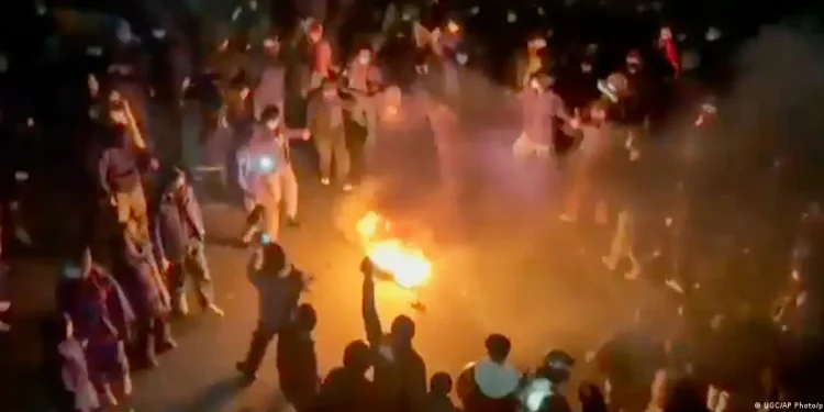 Muertos en las protestas de Irán