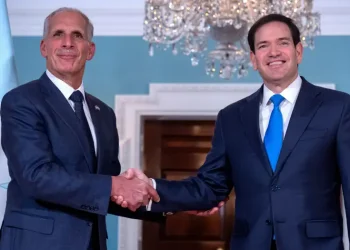 Marco Rubio recibe a Asfura