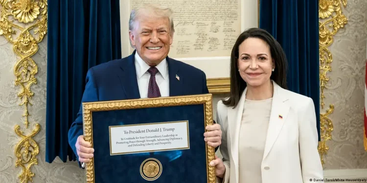 Medalla del Nobel a Trump