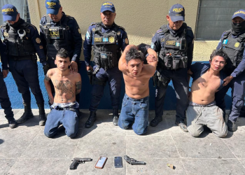 Captura de integrantes del Barrio 18