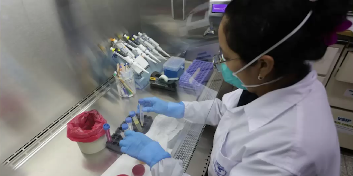 Casos de sarampión en Guatemala