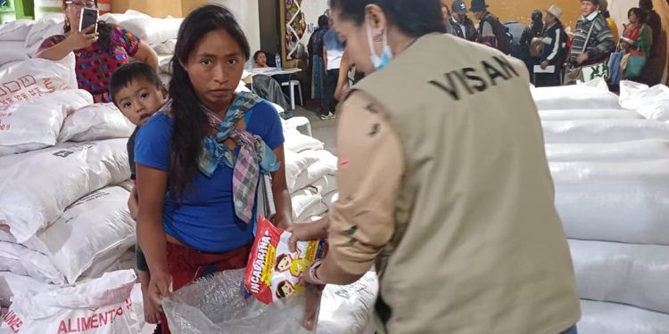 Asistencia alimentaria en el corredor seco