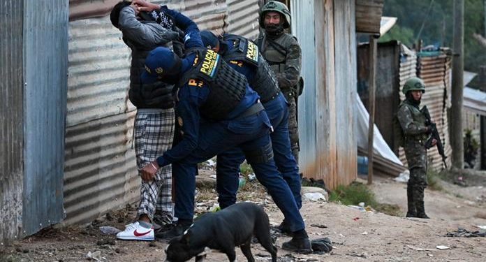 Desplazamiento de pandillas