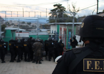 Requisa en el preventivo de la zona 18