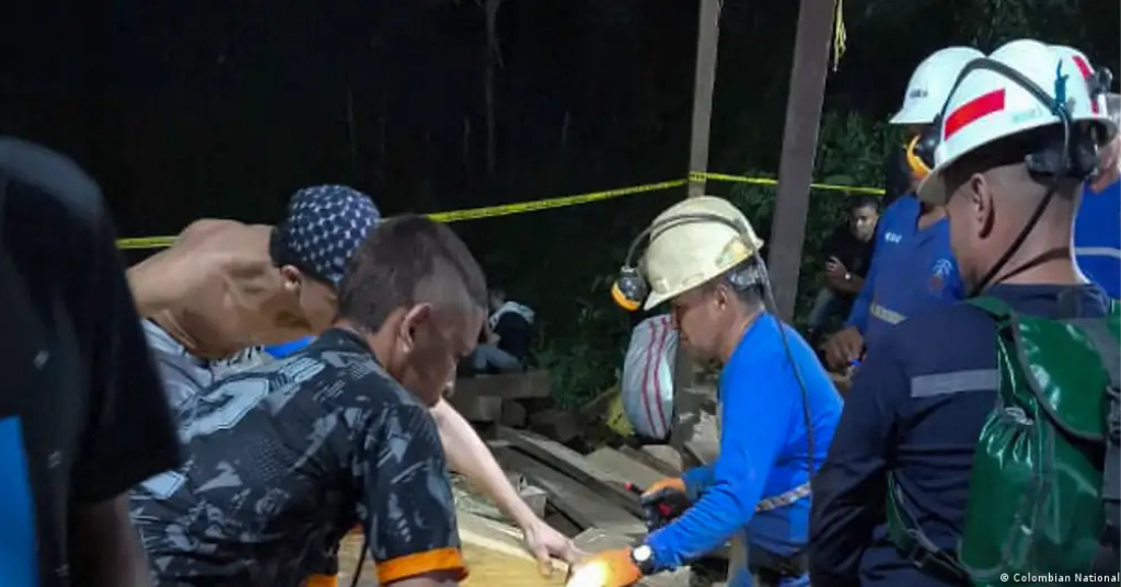 Explosión en mina de Colombia