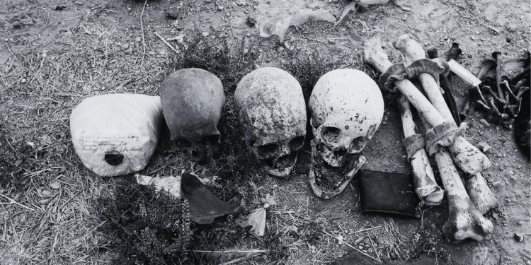 Cementerio clandestino en El Gallito