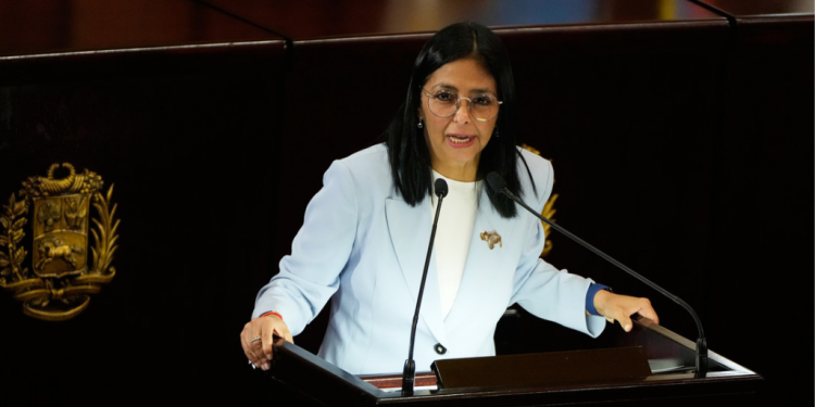 Reunión con Delcy Rodríguez