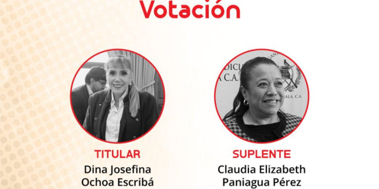 Magistradas ante la Corte de Constitucionalidad