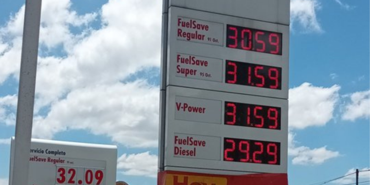 Alza de combustibles en Guatemala