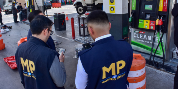 Operativos del Ministerio Público en gasolineras