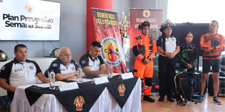 Alerta de Bomberos Voluntarios en Guatemala por Semana Santa