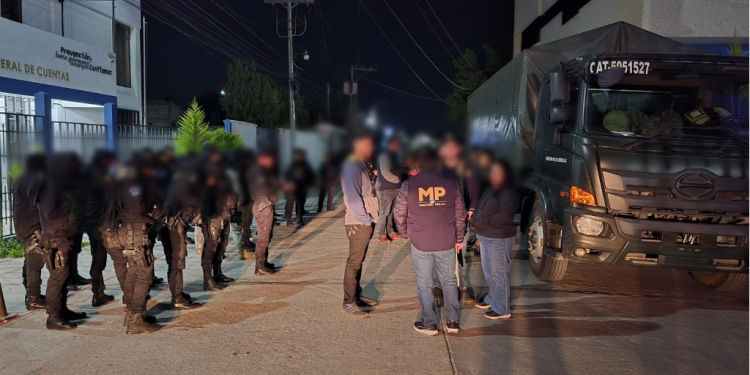 Captura de coyotes en Guatemala