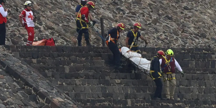 Tiroteo Teotihuacán México