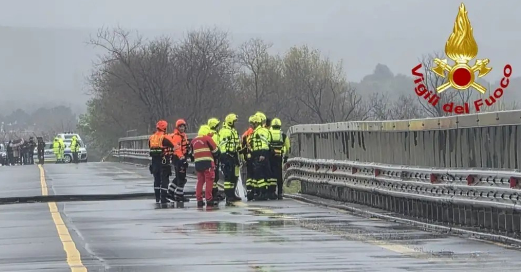 Puente colapsa en Italia