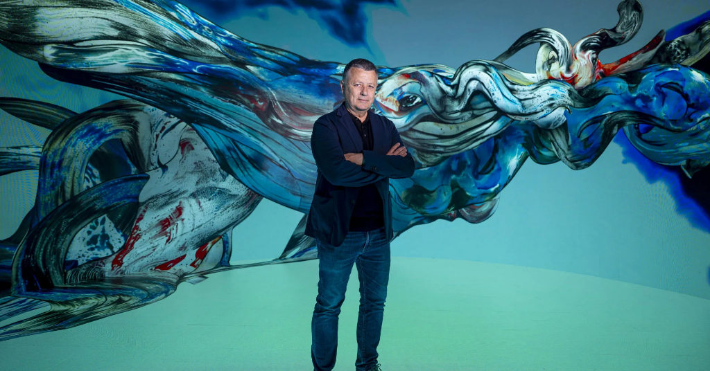 Arte digital datos marinos