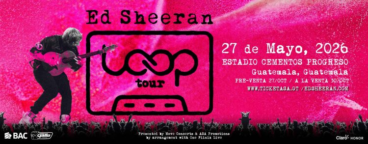 Ed Sheeran Guatemala 2026