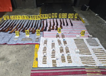 Decomiso de armas en Puerto Santo Tomás