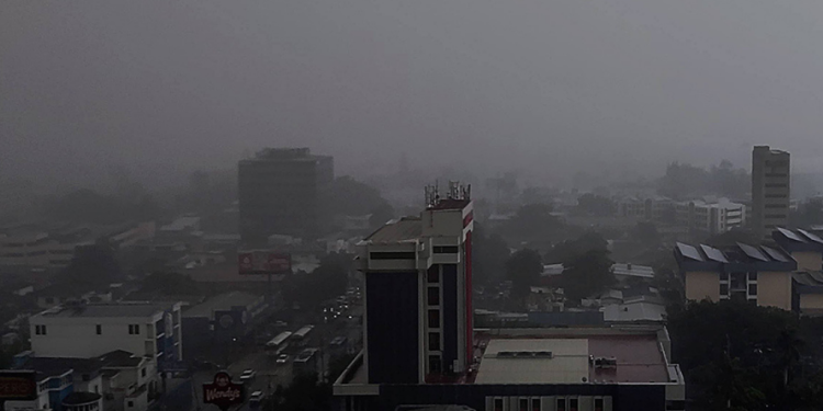 Lluvias por tormenta Cristina