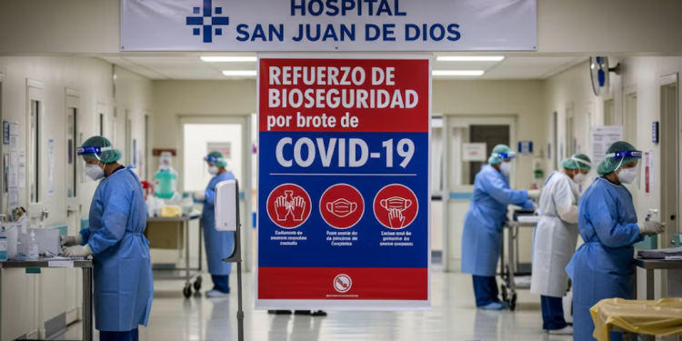 Casos de Covid-19 en hospital San Juan de Dios