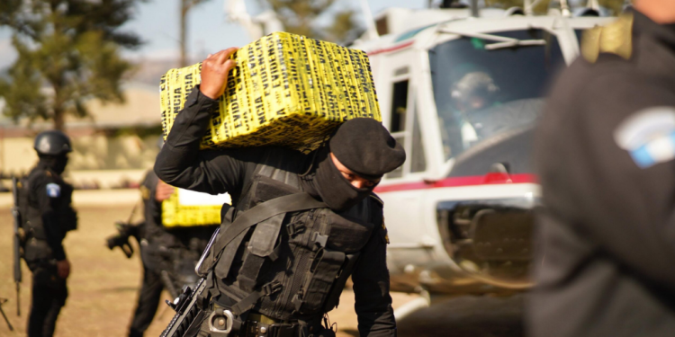 Decomisos de drogas en Guatemala
