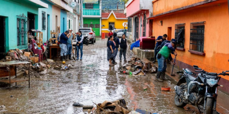 Lluvias en San Cristóbal Verapaz
