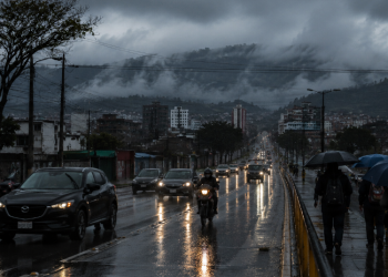 Pronóstico del Insivumeh prevé lluvias
