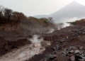 Lahares en el volcán de Fuego