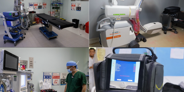 Inversión en equipo médico alcanza Q35.6 millones
