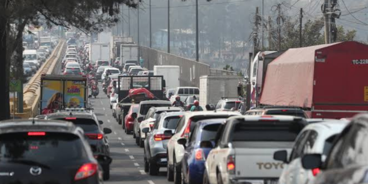Alerta amarilla por tránsito