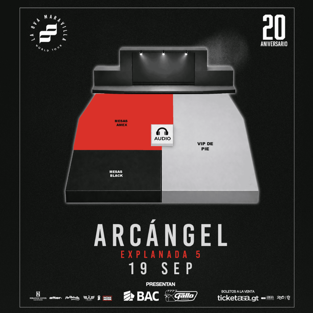 Arcángel en Guatemala 2026