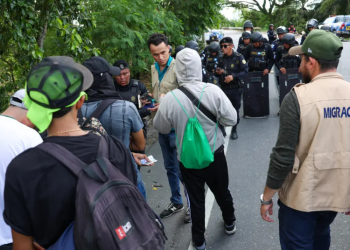 Caravana de migrantes hondureños