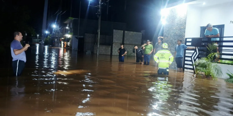 Inundaciones en Sanarate