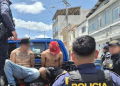 Presuntos moto ladrones