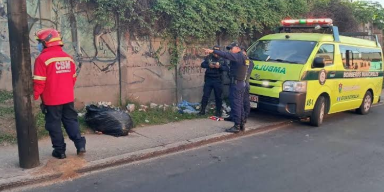 Restos humanos son localizados dentro de bolsas