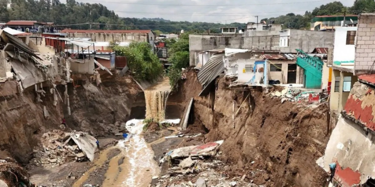 Socavamientos en Villa Hermosa